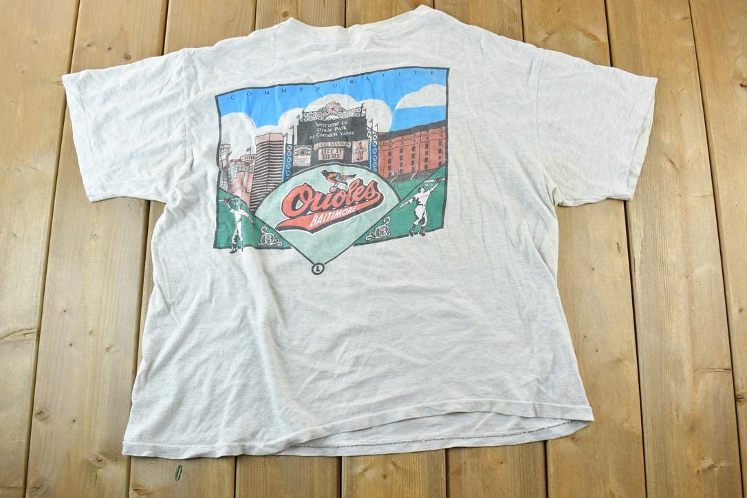 Vintage 1980s Baltimore Orioles MLB Graphic T-Shirt