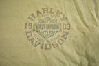 Vintage 2000s Harley Davidson El Paso Texas T-Shirt Made In USA
