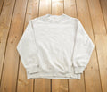 Vintage 1990s Plain Grey Crewneck Sweatshirt