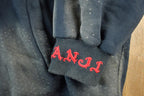 Vintage 1990s Kanji Jeans Heavyweight Dragon EMbroidered Full Zip 5X Hip Hop Hoodie Made In USA