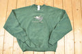 Vintage 1990s Touched By An Angel Cute Christmas Crewneck Sweatshirt Men's XL