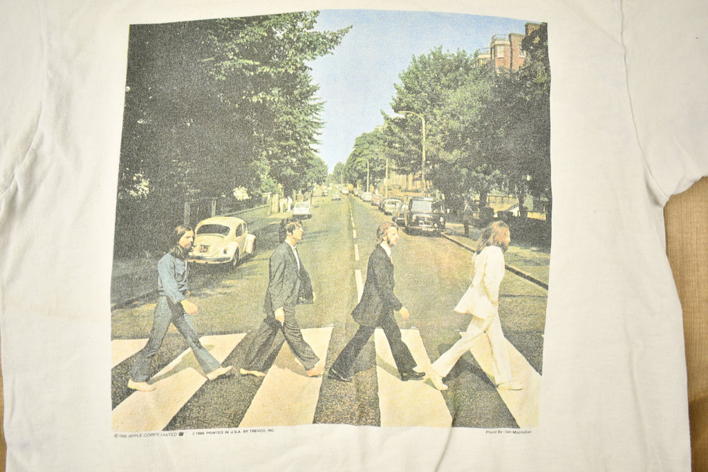 Vintage 1990 The Beatles Abbey Road Band T-shirt