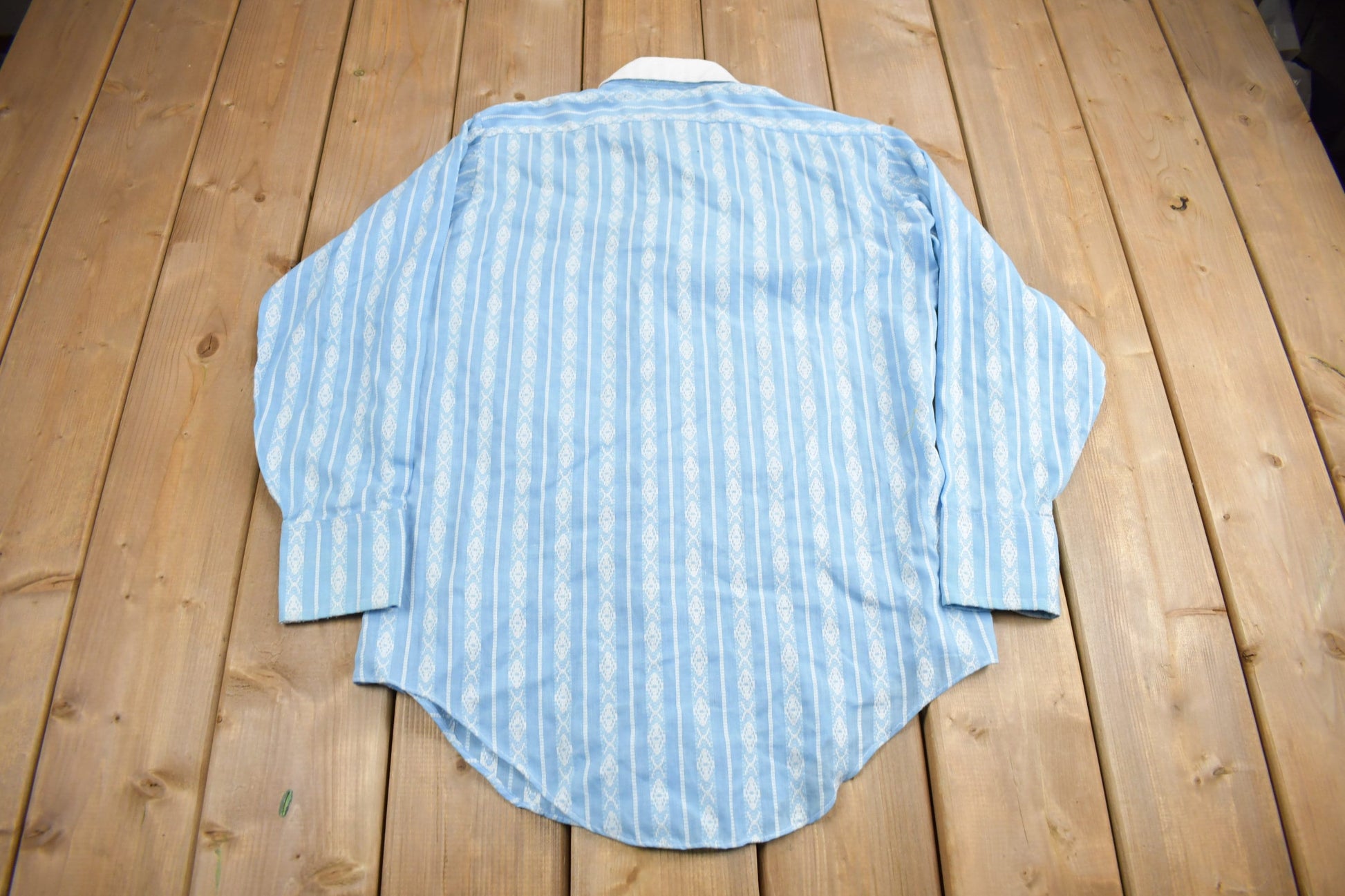 Vintage 1970s the White Collar Man Dress Shirt By Arrow