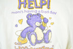 Vintage 1990s Moms Having A Bad Day Call Grandma Crewneck Sweatshirt Mens L
