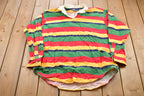 Vintage 1990s Polo Ralph Lauren Striped Button Up Shirt