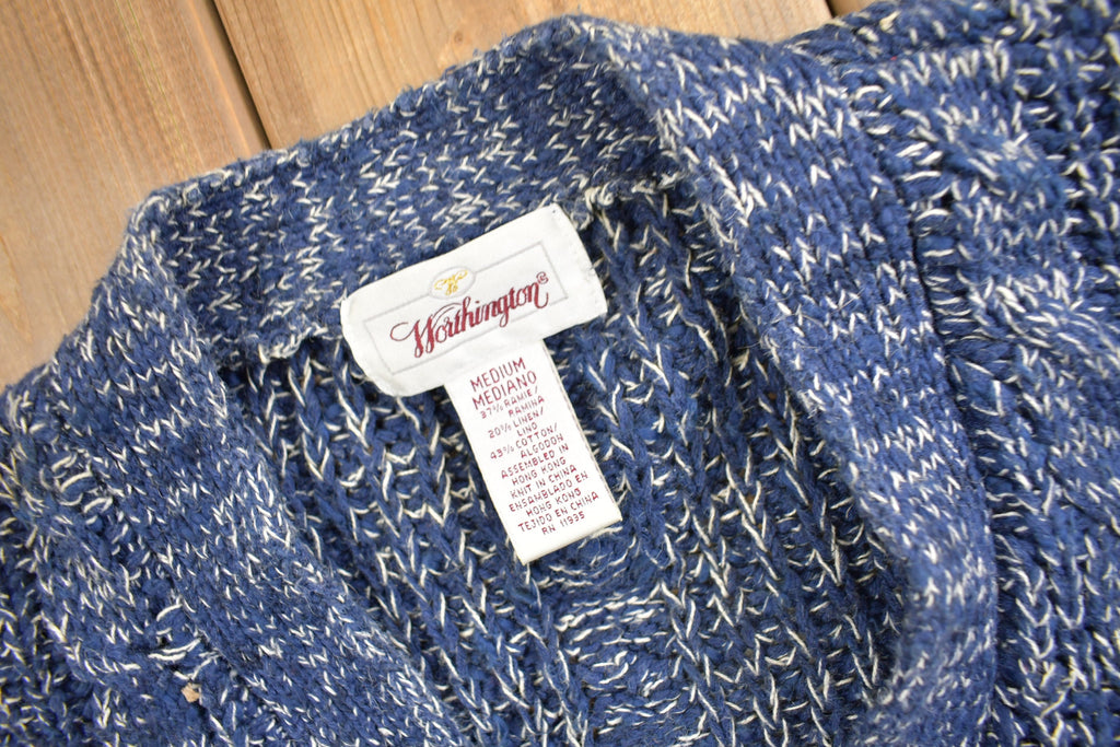 Vintage 1990s Worthington Knit Cardigan Sweater