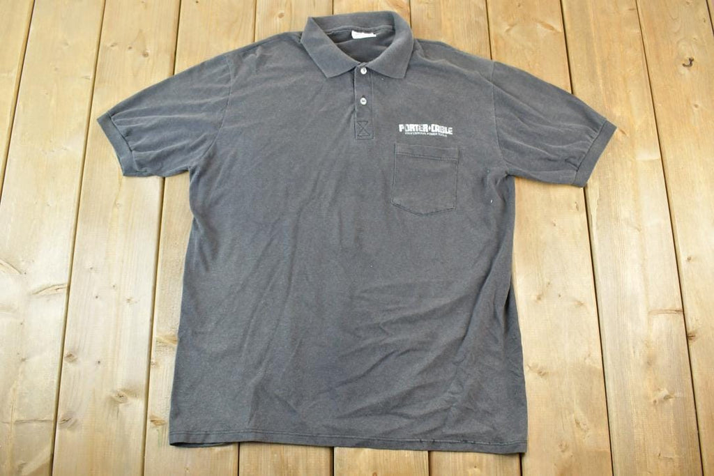 Vintage 1990s Porter And Cable Button Up Shirt