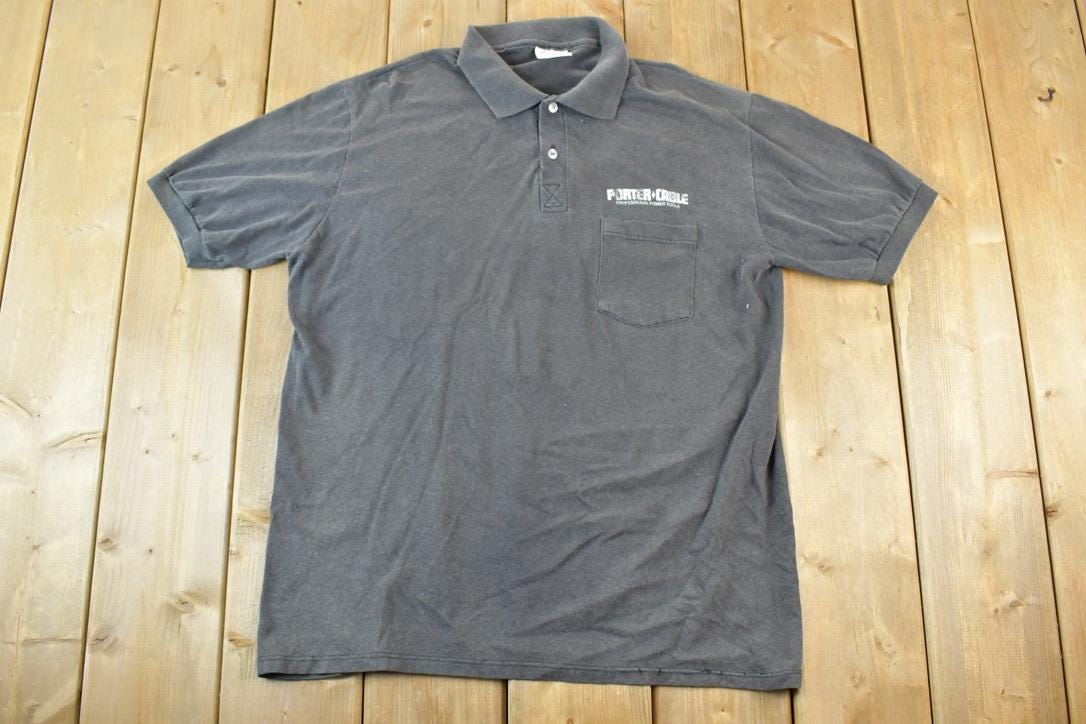 Vintage 1990s Porter And Cable Button Up Shirt