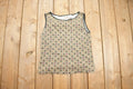 Vintage 1980s White Stag Quilted Texture Tank Top
