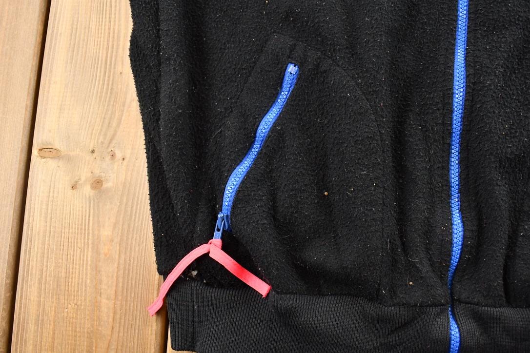 Vintage 1990s Columbia Sportswear Fleece Zip Up Sweatshirt