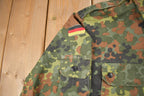 Vintage 1980s Military Camouflaged Jacket