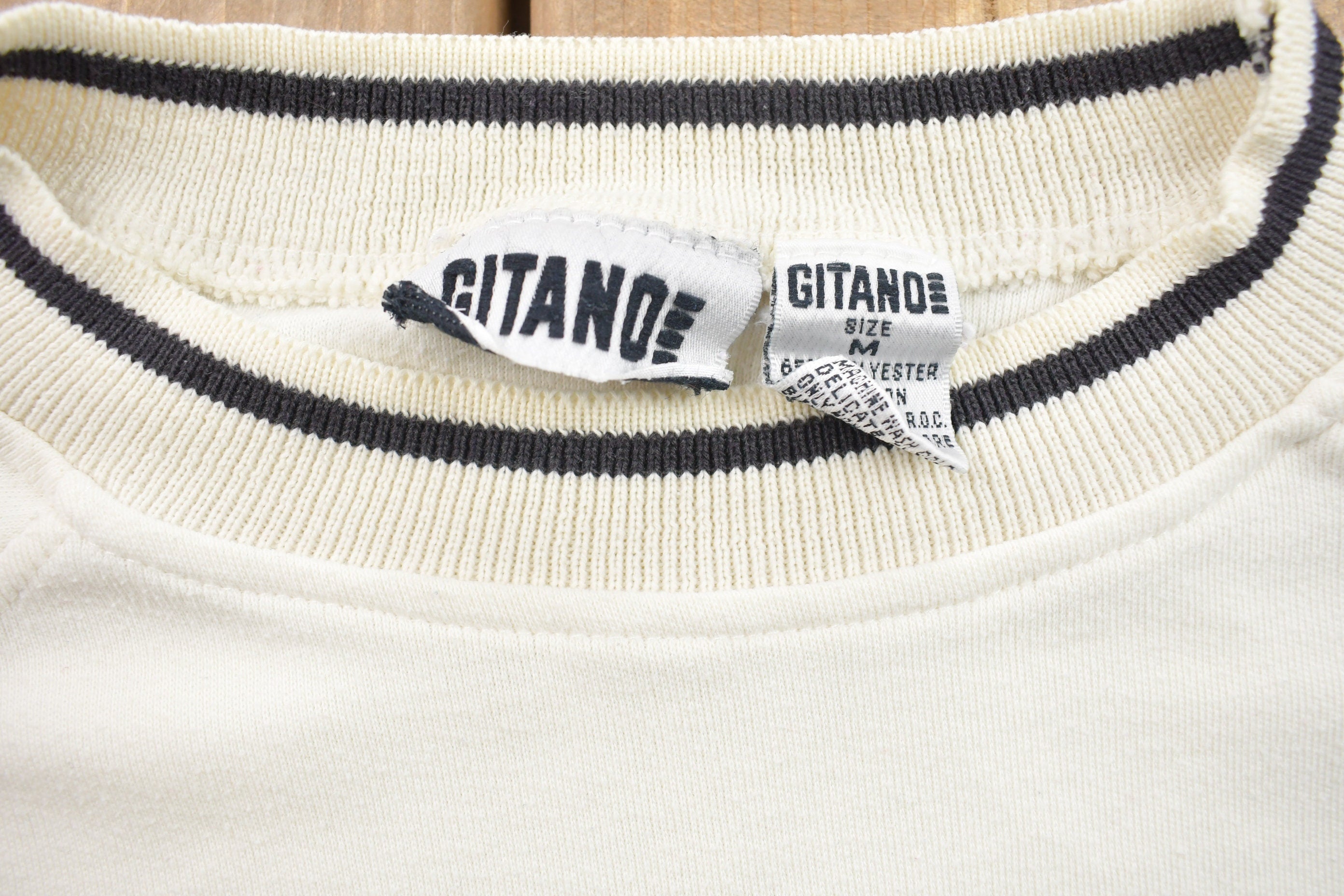 Vintage 1990s Gitano Pocket Crewneck Sweatshirt