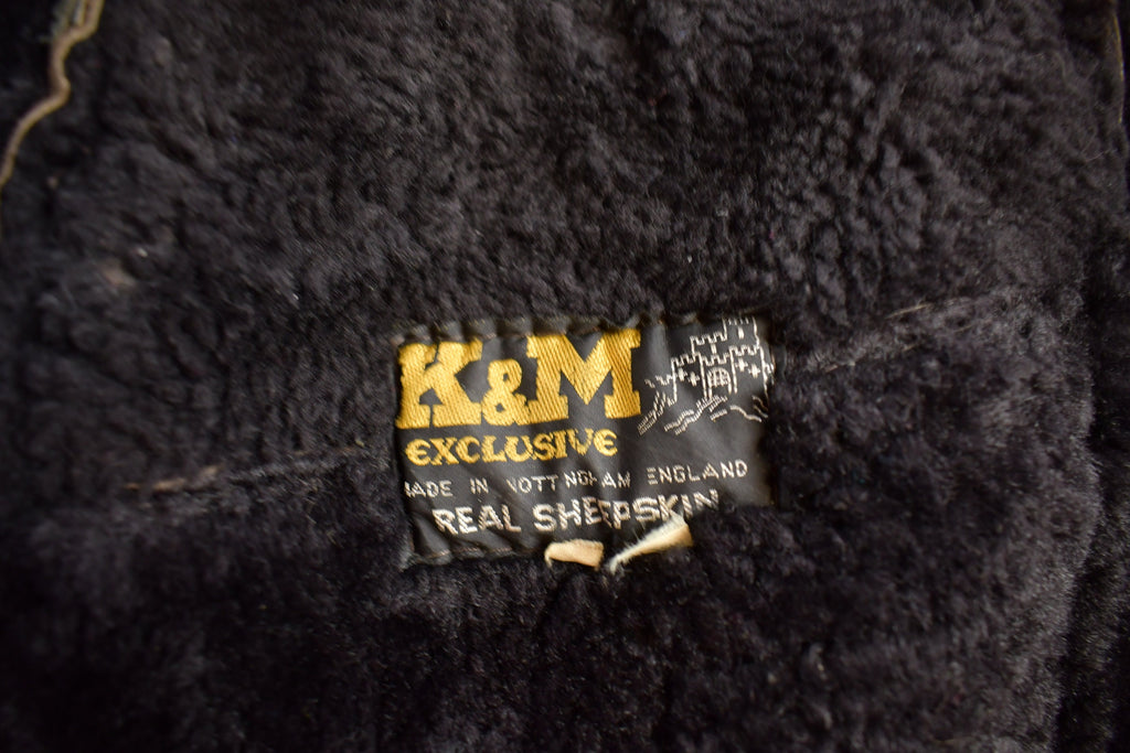 Vintage 1970s K&M Exclusive Sheepskin Fur Coat