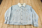 Vintage 1990s Levi's Sherpa Lined Jean Jacket