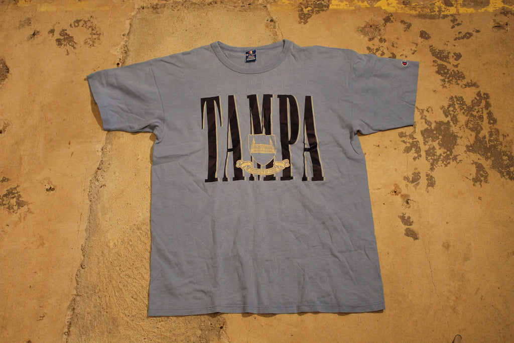 Vintage 1990s University Of Tampa Champion T Shirt