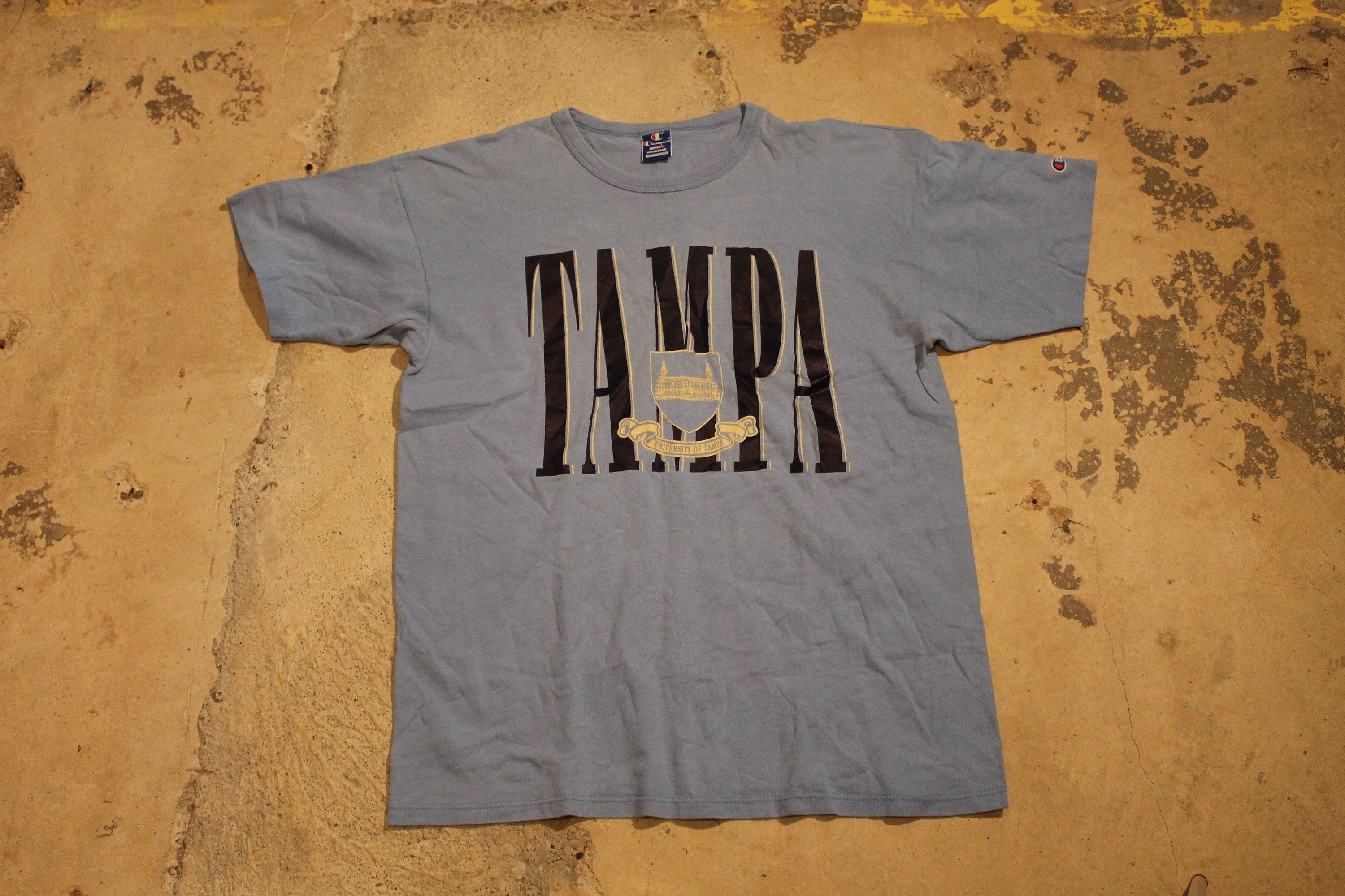Vintage 1990s University Of Tampa Champion T Shirt