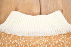 Vintage 1990s Messages Knitted Turtleneck Sweater