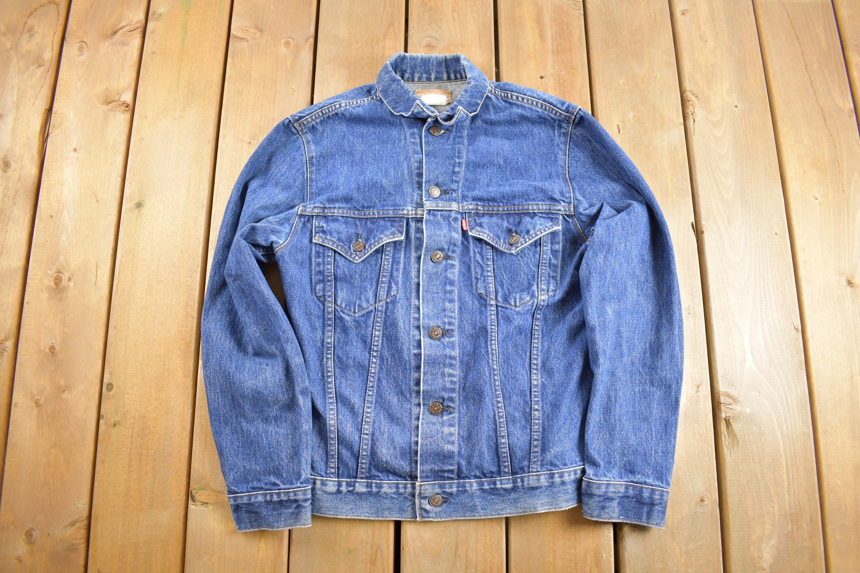 Vintage 1970s Levi's Jean Jacket Size 36  Vintage Denim  True Vintage  Levi's denim  Union Made In Canada