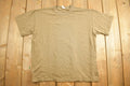Vintage 1990s Blank Green Brown Crew Neck Undershirt Tshirt