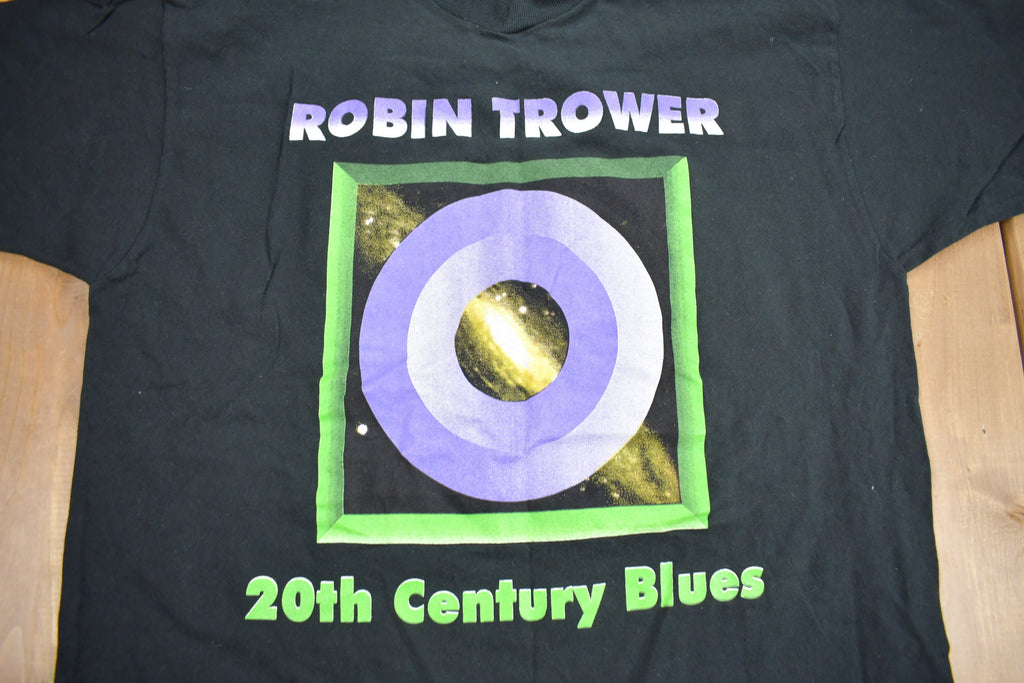 Vintage 1994 Robin Trower 20th Century Blues Tour T-shirt