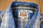 Vintage 1990s Ely Cattleman Kids Plaid Flannel Button Up Shirt