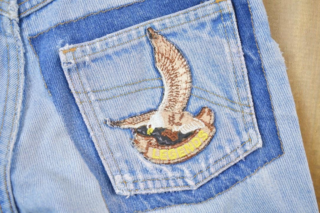 Vintage 1960s Eagle Youth Denim Jeans Size 22 x 24