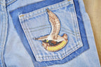 Vintage 1960s Eagle Youth Denim Jeans Size 22 x 24