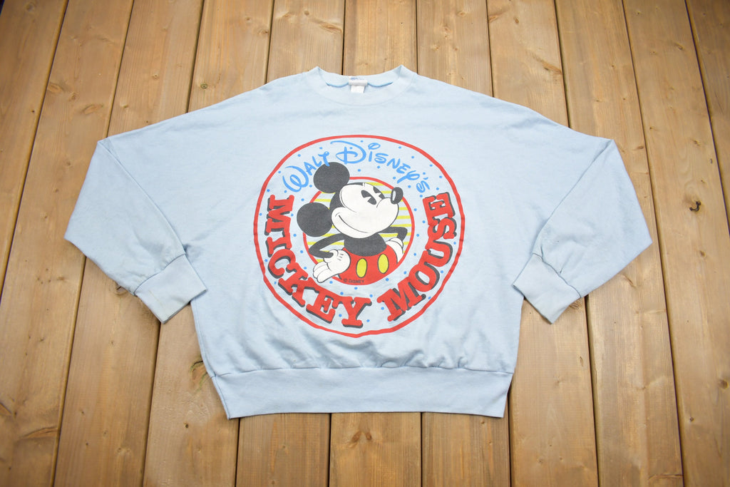Vintage 1980s Walt Disney Mickey Mouse Crewneck