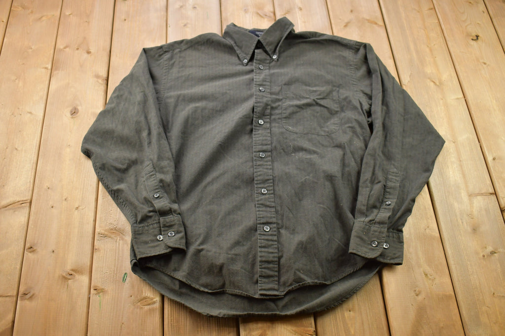 Vintage 1990s Nautica Blank Button Up Shirt