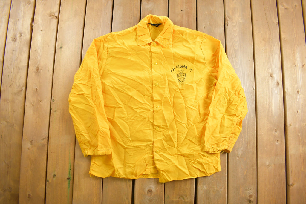 Vintage 1960s Champion PHI SIGMA PI Windbreaker Jacket