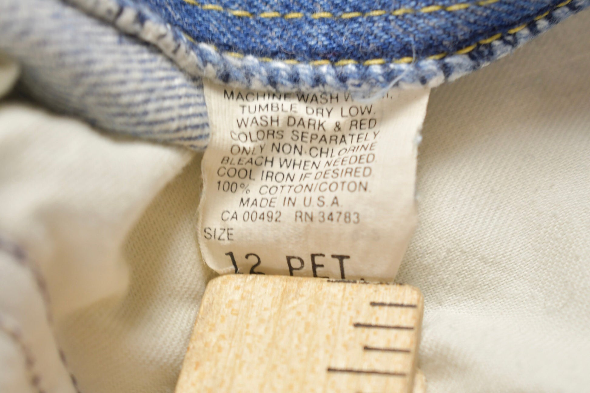 Vintage 1980s LEE Blue Jeans Size 27 x 27