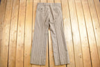 Vintage 1980's Wool Trousers Size 36 x 32