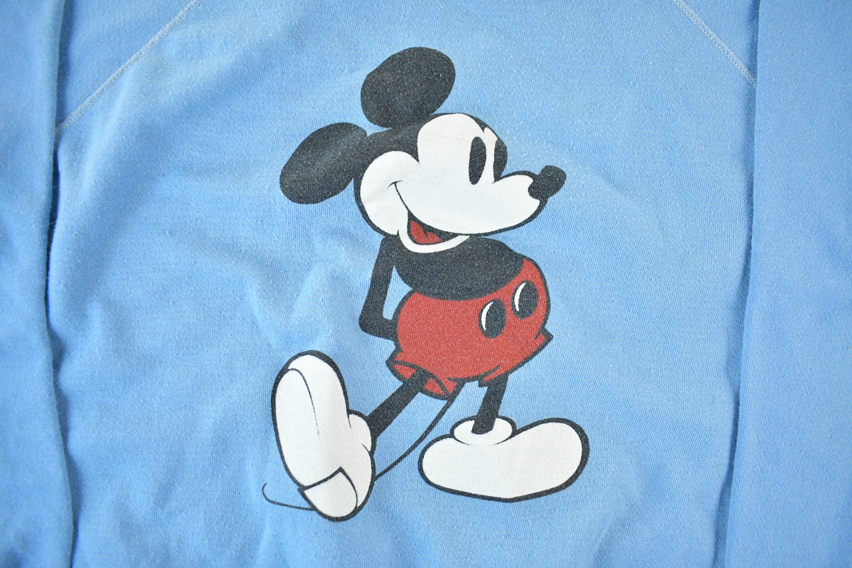 Vintage 1980s Disney Mickey Mouse Crewneck Sweatshirt Adult Medium