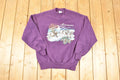 Vintage 1990s Minnesota Winter Birds Crewneck Sweatshirt Men's M