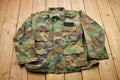 Vintage Military Button Up Shirt
