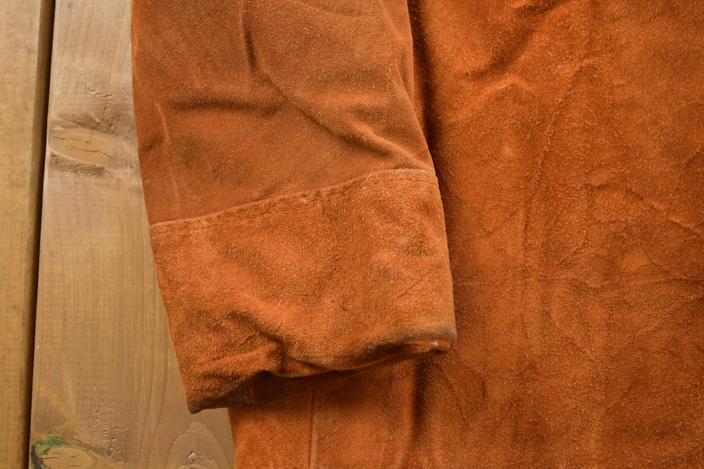 Vintage 1980s House Of Peerless Shearling Leather Jacket