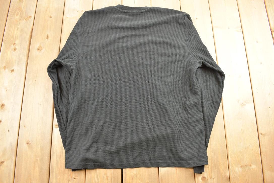 Vintage 1990s Access Thermal Sweatshirt / 90s Crewneck / Souvenir / Athleisure / Streetwear