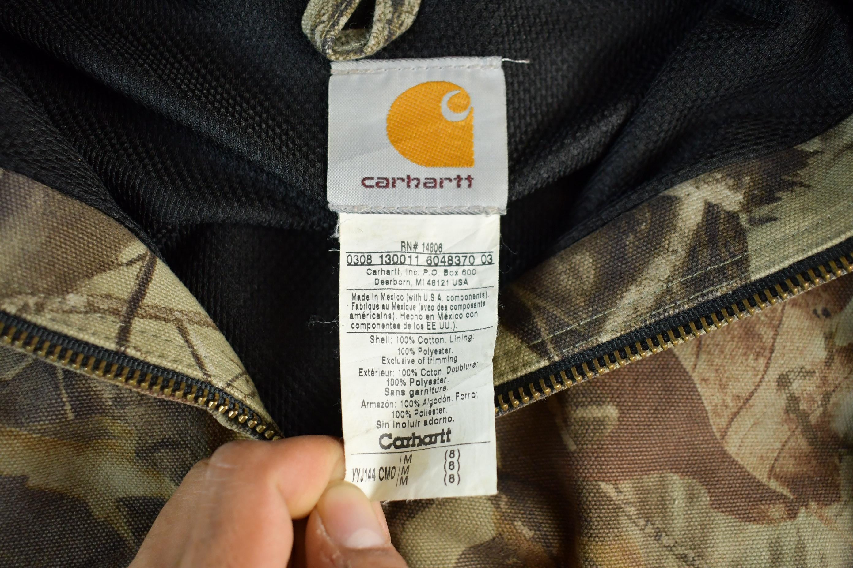 Vintage Y2K Carhartt Toddler Size Work Jacket Youth Size 8