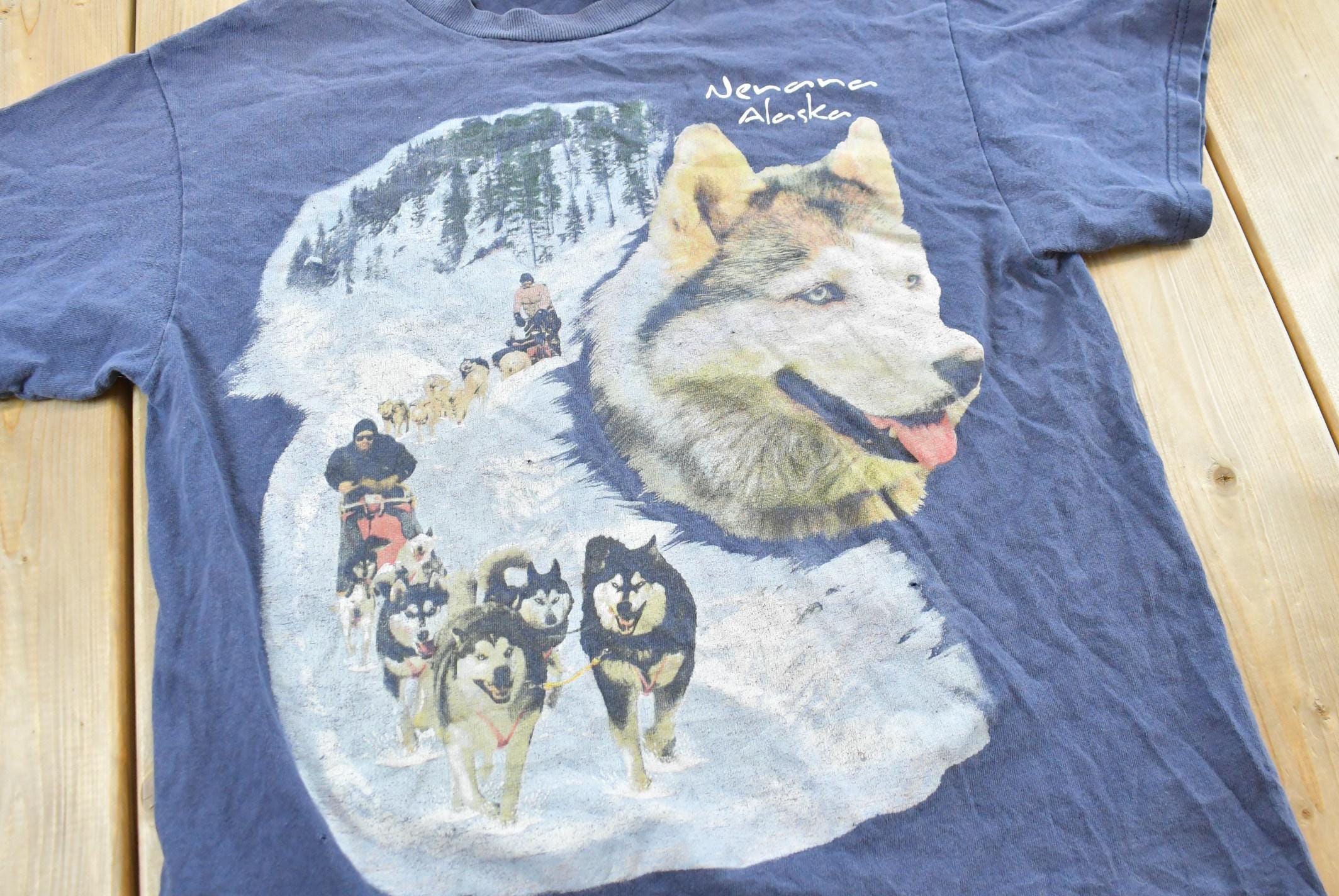Vintage 1990s Alaska Souvenir T-Shirt Men's 2XL