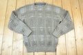 Vintage 1990s Northern Isles Knit Abstract Pattern Crewneck Sweater Mens M