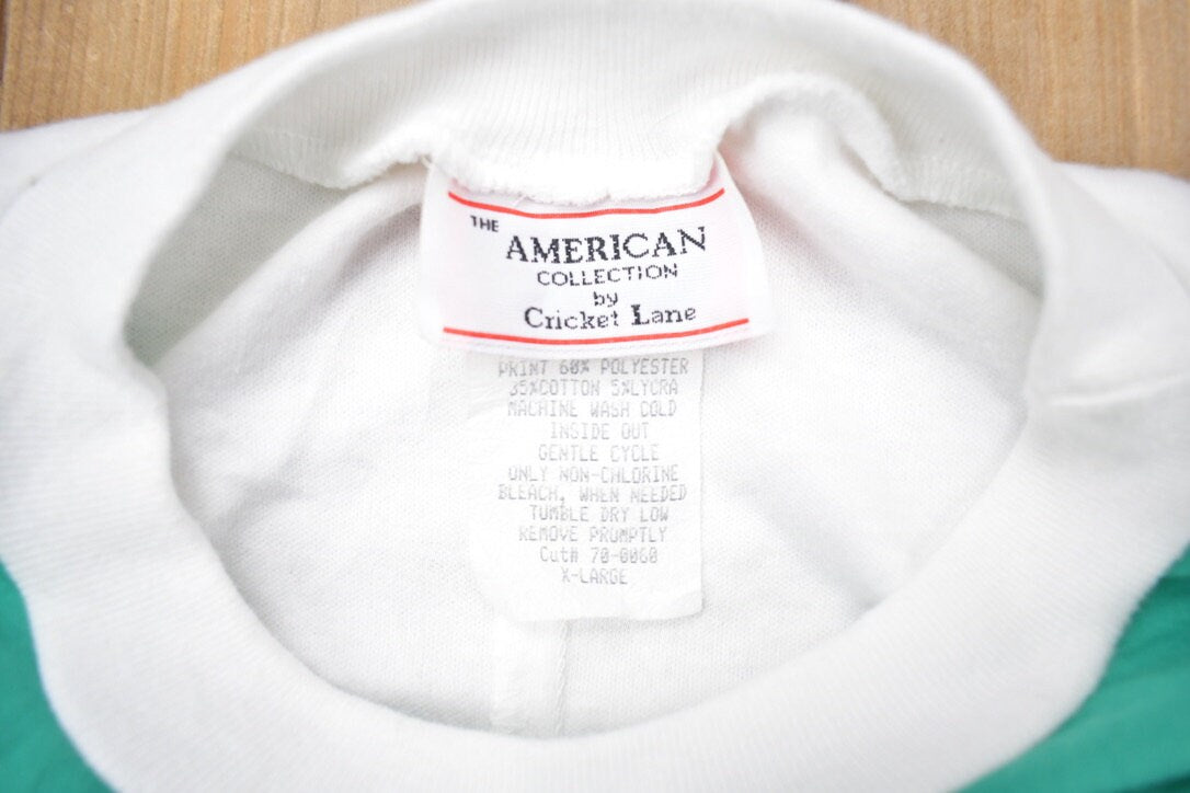 Vintage 1990s American Collection Abstract Pattern T-Shirt Sweater