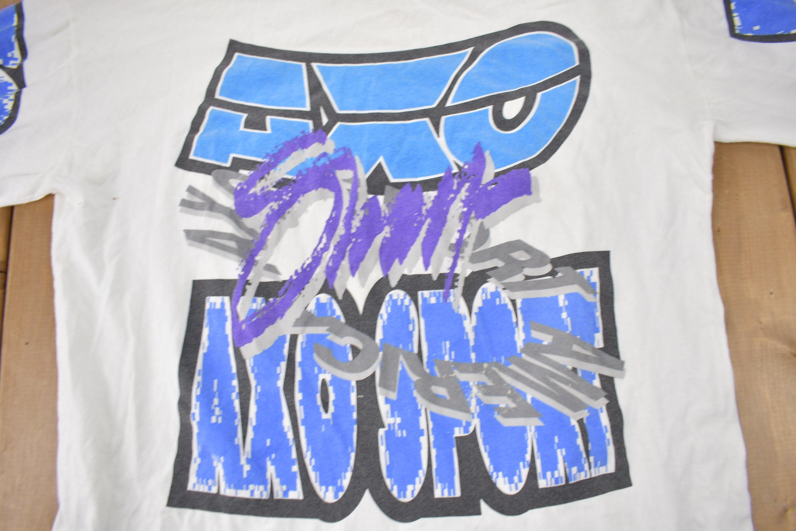 Vintage 1990s AXO SPORT Motocross Graphic T Shirt