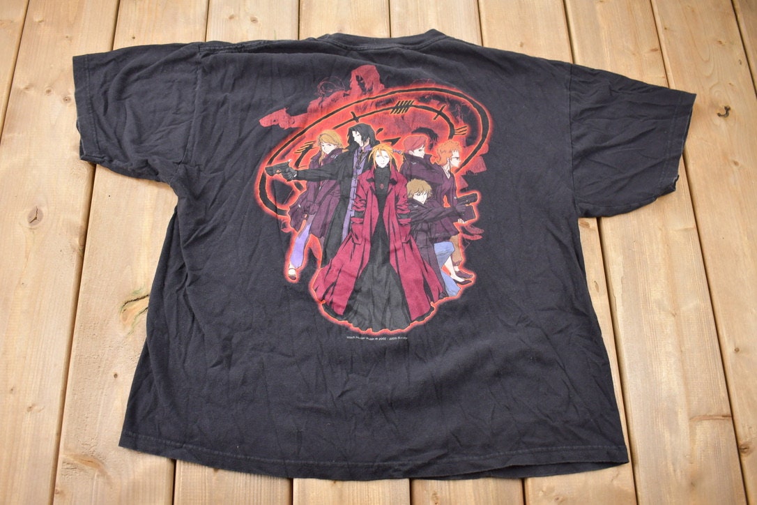Vintage 2003 Witch Hunter Robin Anime Promo T-Shirt