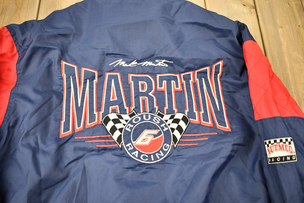 Vintage 1990s Mark Martin Nascar Racking Windbreaker