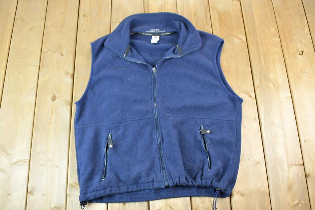 Vintage 1990s Columbia Fleece Outdoorsman Sweater Vest