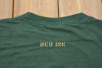 Vintage 1990s Red Ink Skateboarding Graphic Long Sleeve T-Shirt