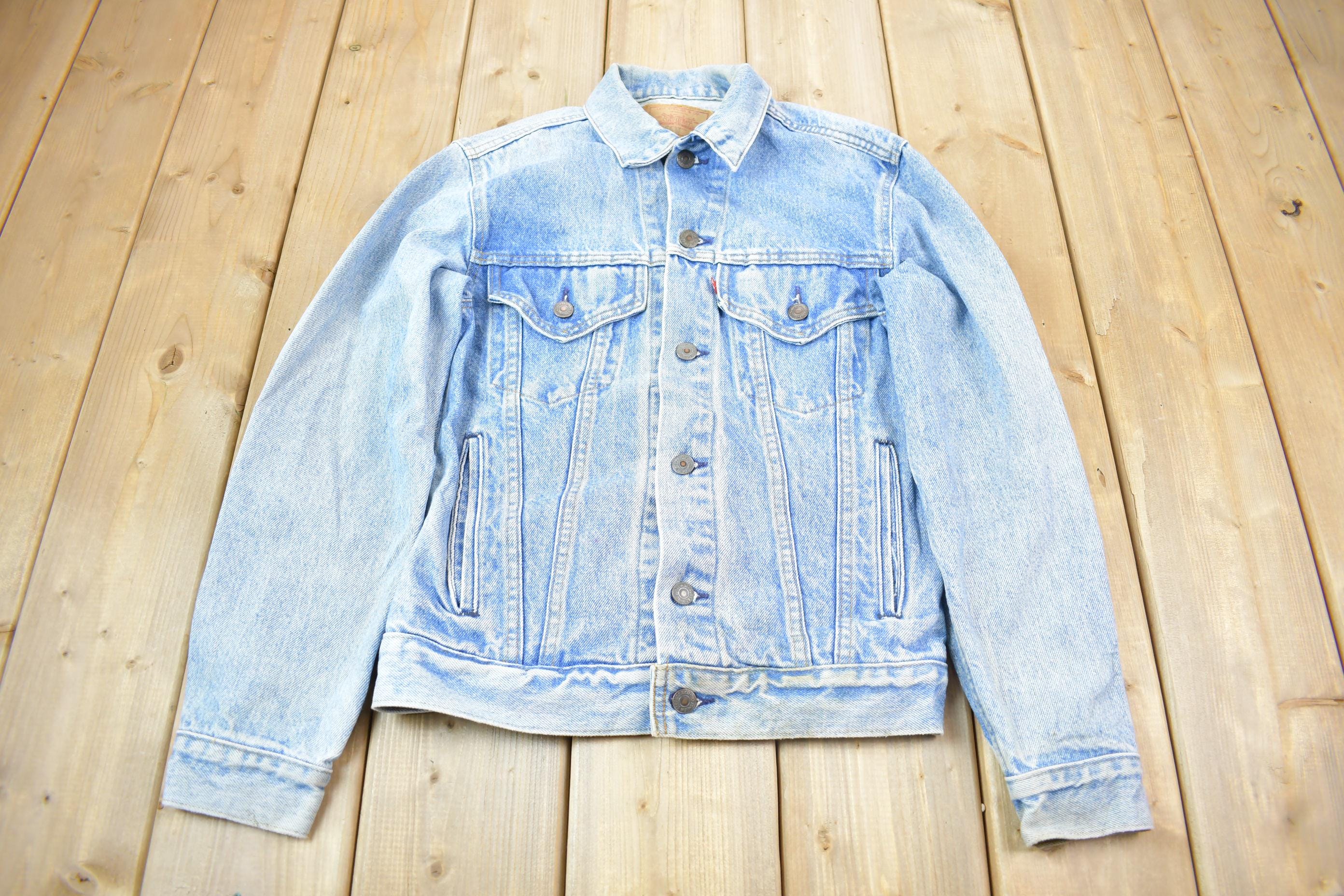 Vintage 1970s Levi's Type 3 Light Wash Denim Jacket