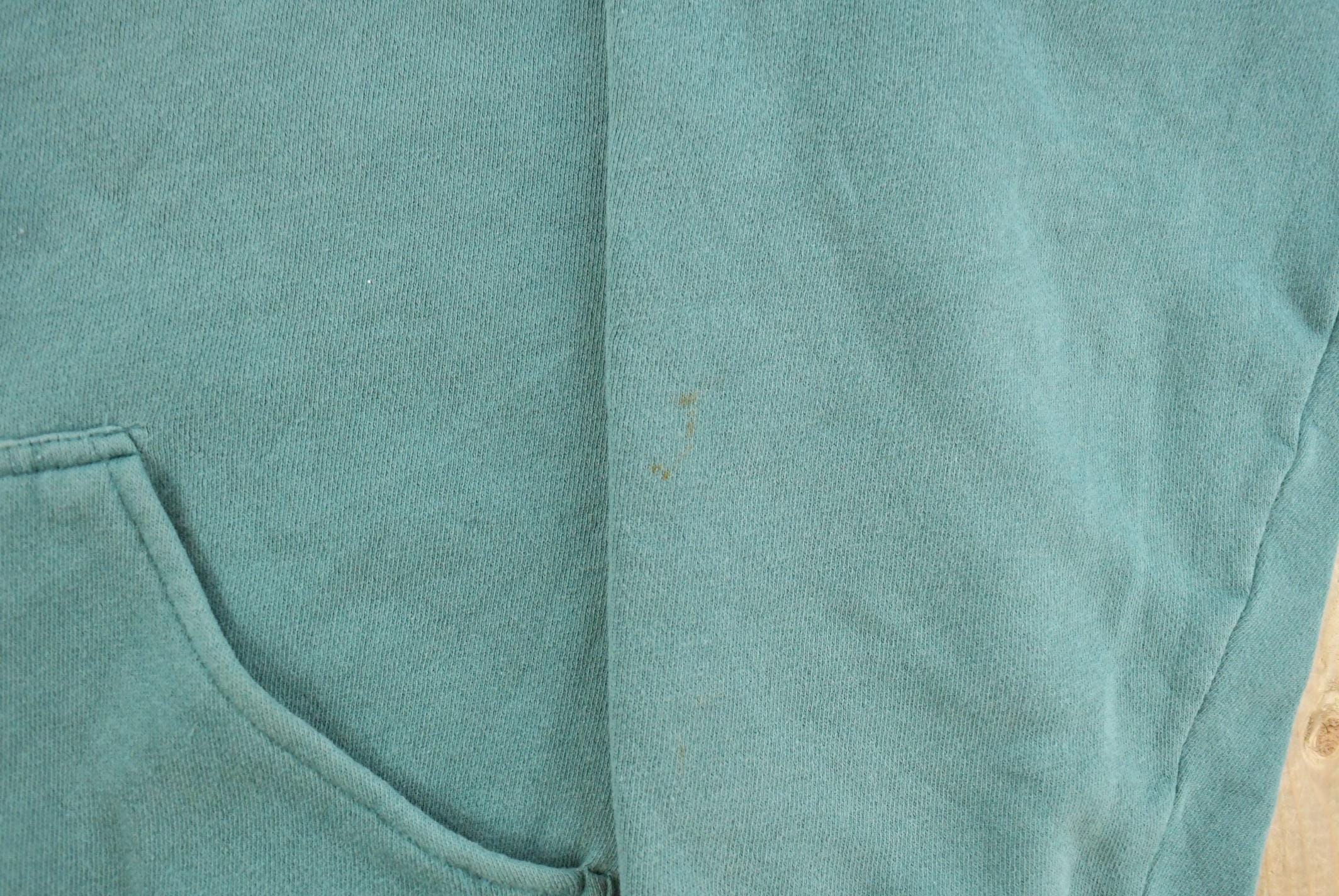 Vintage 1990s Levi's Blank Quarter Zip Sweatshirt Men's M / 90s Souvenir Sweater