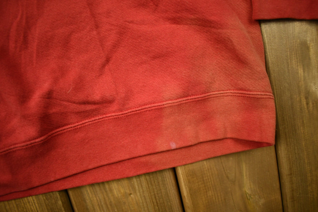 Vintage 1990s Nike Embroidered Mini Swoosh Crewneck Sweatshirt