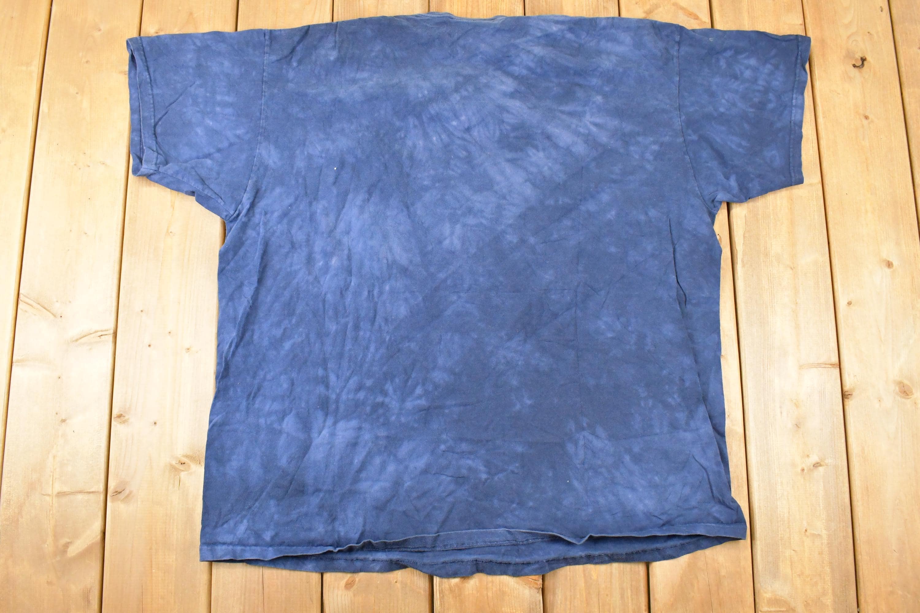 Vintage 1990s The Mountain Bald Eagle Lightning Souvenir T-Shirt Men's XL